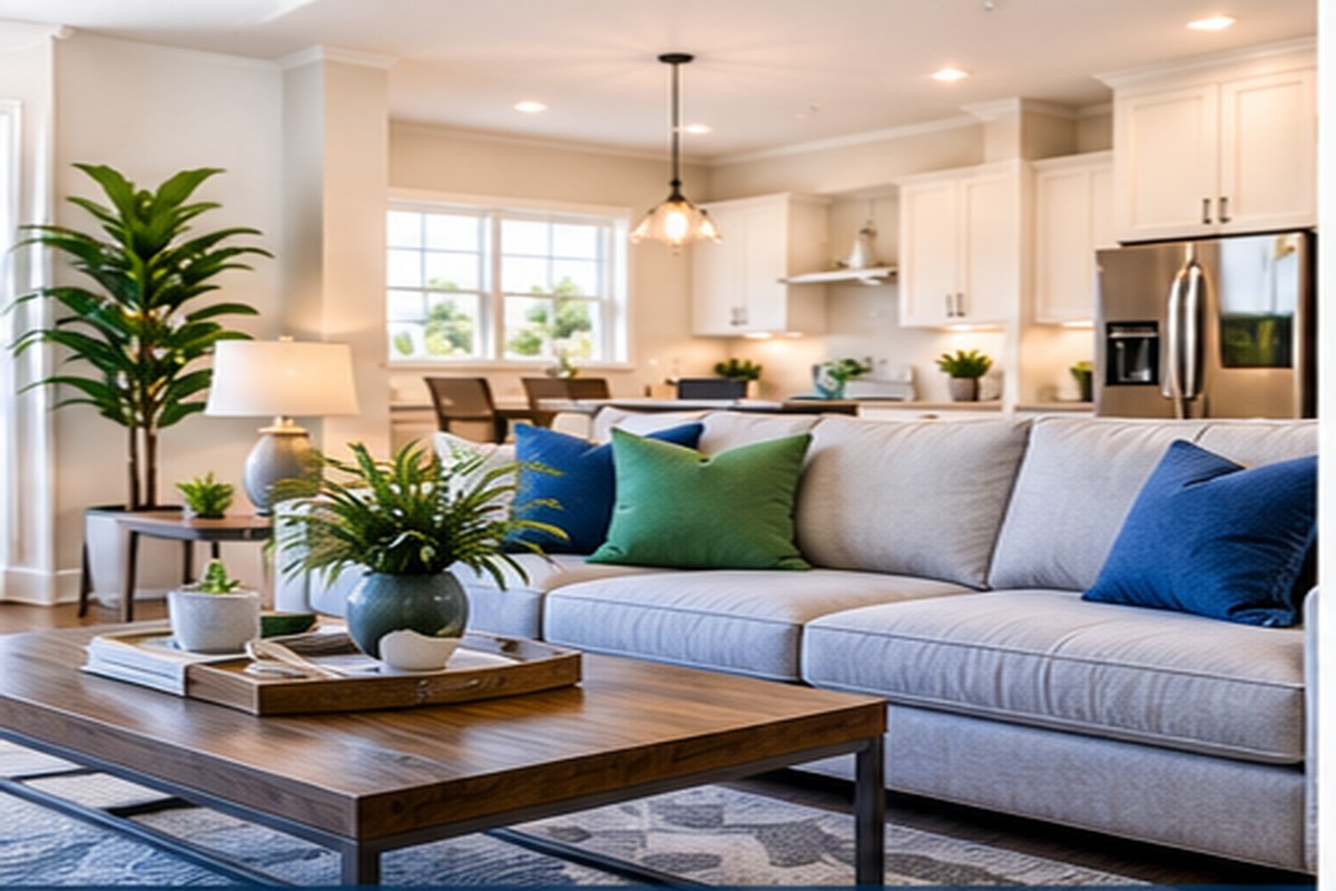 Clean and well-maintained residential living space